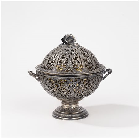 Messulam - Coppa porta bon-bon, Italy, 20th century