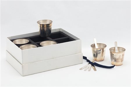 Sei bicchierini da caffè, Italy, 20th century