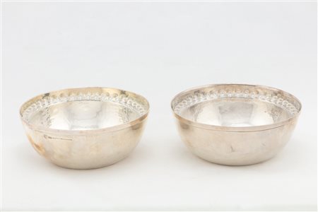 Brandimarte - Coppia di insalatiere, Italy, 20th century