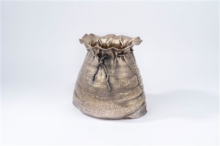 FRATELLI CACCHIONE - Vaso centrotavola, Italy, 20th century