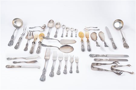 Cesa Alessandria - Servizio di posate, Risorgimento, Italy, 20th century