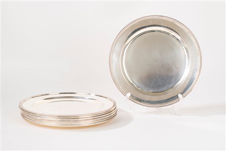 Dodici sottopiatti, Italy, 20th century