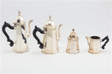 Servizio da tè e caffè, Italy, 20th century