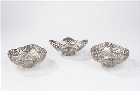 Tre cestini, Italy, 20th century