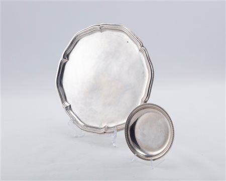 Piatto da portata e piattino, Italy, 19th century