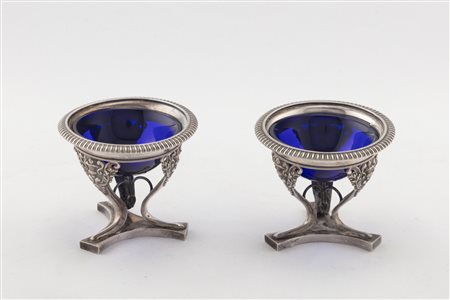 Coppia di salierine, Lombard/Venetian Kingdom, Milan, 19th century