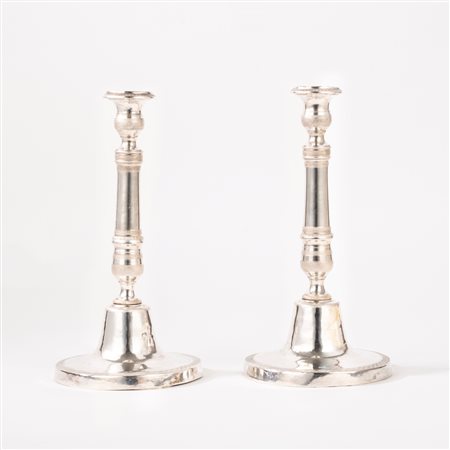 Coppia di candelieri, Kingdom Two Sicilies, Naples, 1832-1872