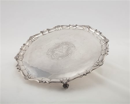 Salver, Giorgio II, London, 1743