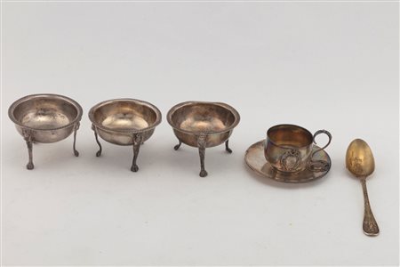 Gruppo di sei oggetti, Italy and France, 19th century