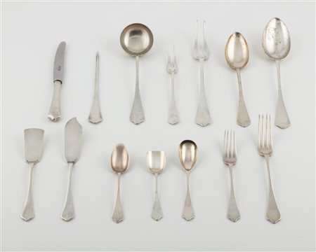 Servizio di posate, Austro-Hungarian Empire, 1872-1922