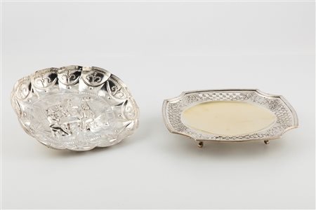 Piattino e alzatina, Germany, late 19th century