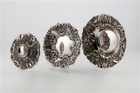 Tre centrotavola, Port, 20th century