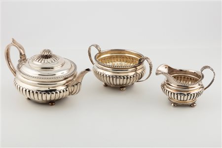 Servizio da tè, Giorgio III, London, 1818