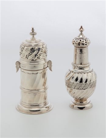 Due spargi zucchero , England, 19th century