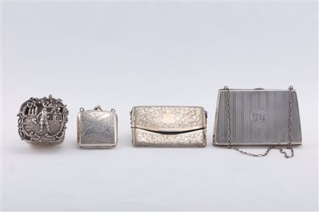 Gruppo di quattro oggetti, London, 20th century