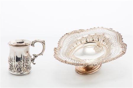 Alzata e boccale , City of Sheffield, 19th century