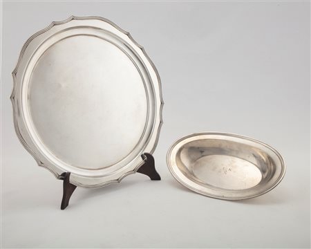 Tiffany & Co. - Piatto e ciotola, USA, first half of the 20th century