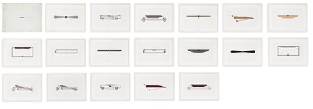 GIANNI PIACENTINO (1945) - Vehicles Sculptures Wall Sculptures, 1971