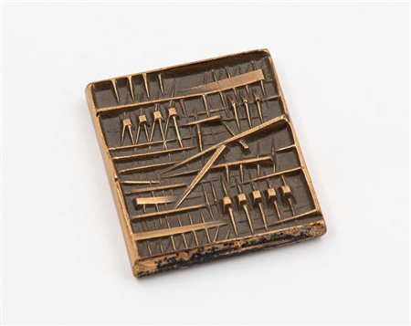 ARNALDO POMODORO (1926) - Medaglia per Tecno, 1979