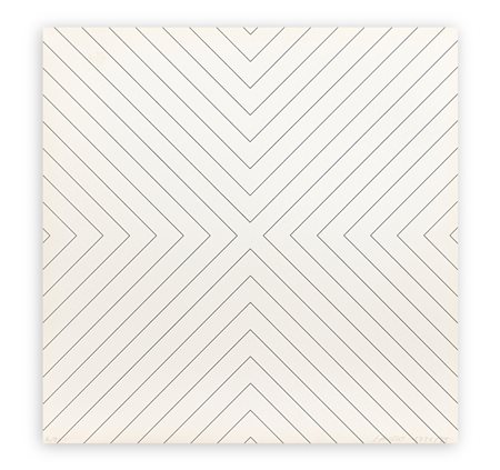 FRANÇOIS MORELLET (1926-2016) - Angles droits concentriques, 1956/1975