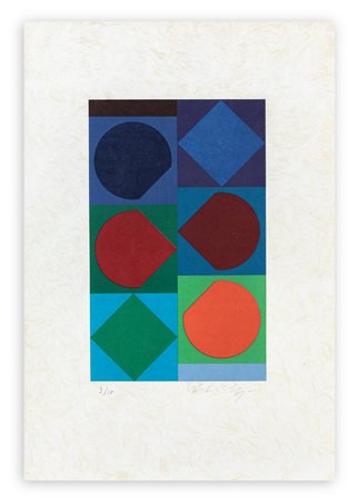 VICTOR VASARELY (1906-1997)  - Composition abstraite
