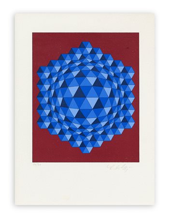 VICTOR VASARELY (1906-1997)  - Senza Titolo