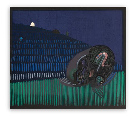 JOSÉ ORTEGA (1921-1990) - Segadores, 1970