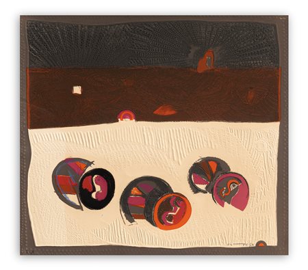 JOSÉ ORTEGA (1921-1990) - Segadores, 1970