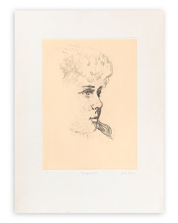 GIORGIO DE CHIRICO (1888-1978) - Il fanciullo, 1971