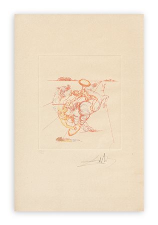 SALVADOR DALÌ (1904-1989) - Senza Titolo
