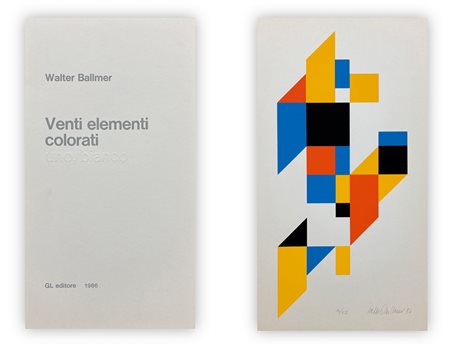 WALTER BALLMER (1923-2011) - Venti Elementi Colorati, 1986