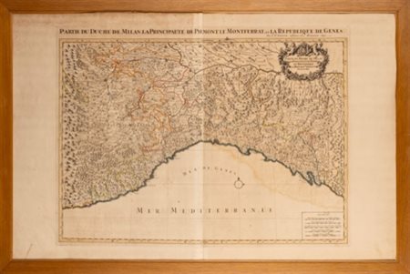 Partié du Duché de Milan...et la Republique de Genes, 1692