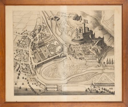 Johannes Blaeu - Castrum et oppidum dulcis - Aquae, 1700