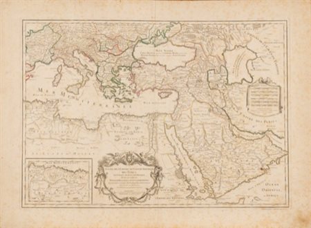 Jaillot, Charles Hubert - Sanson, D’Abbeville Nicolas - Estats de l'Empire du Grand Seigneur des Turcs, 1708