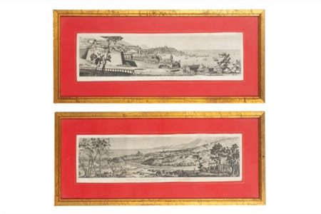 Genes, Vue de la place du prince pres de la porte S. Thomas, 1780