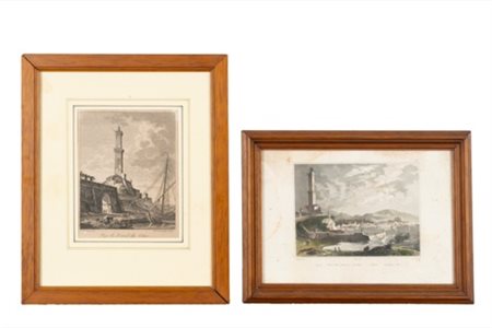 Vue du fanal de Genes, 1780