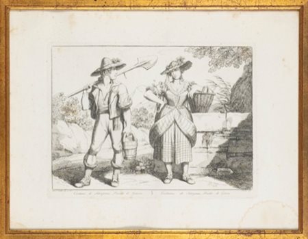 Costumi di Sarzana, Ducato di Genova, 1828