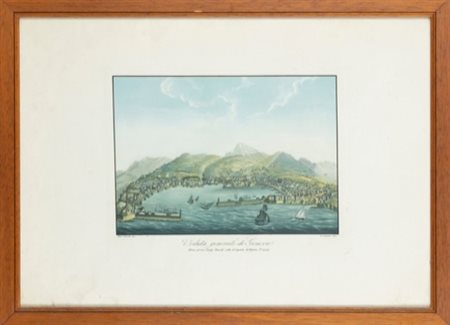 Veduta generale di Genova, 1840