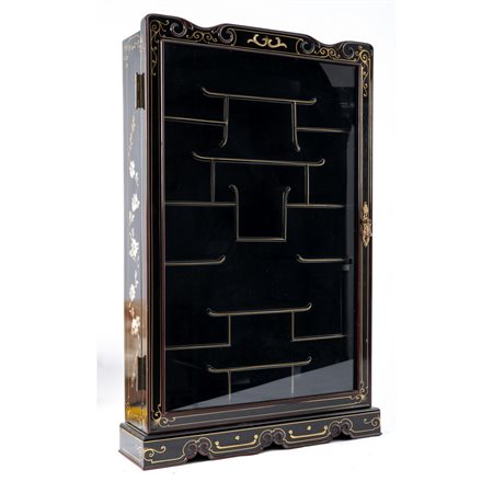 PICCOLA VETRINA/BACHECA in legno