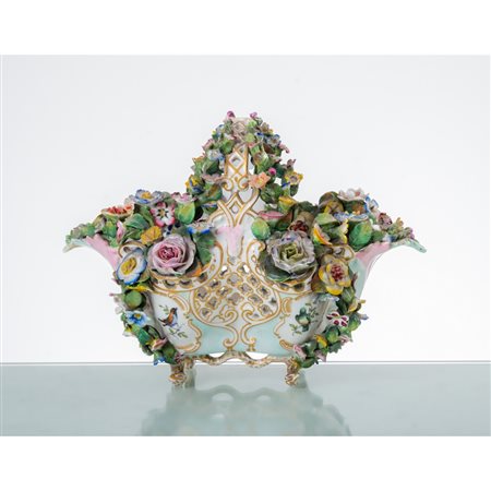 MANIFATTURA TEDESCA DEL XIX SECOLO, Cestino