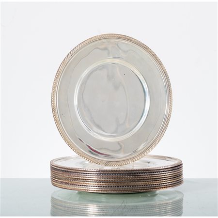 MANIFATTURA VATICANA DEL XX SECOLO, Dodici sottopiatti