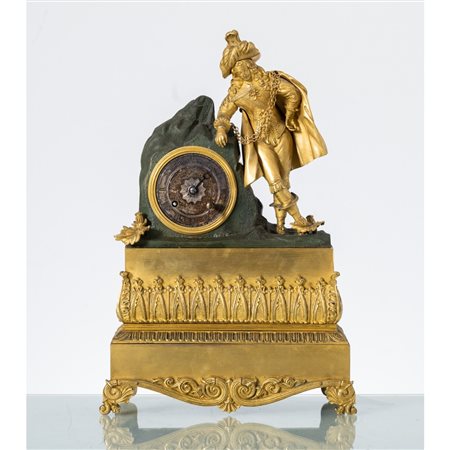 MANIFATTURA FRANCESE DEL XIX SECOLO, Orologio da tavolo