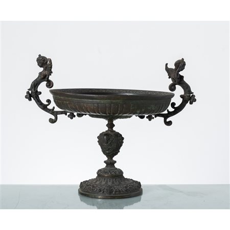 MANIFATTURA ITALIANA DEL XIX SECOLO, Alzata