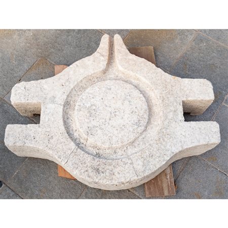 MANIFATTURA SICILIANA PRIMI DEL XIX SECOLO, Macina in pietra