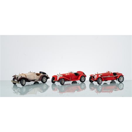 BURAGO, Tre modellini