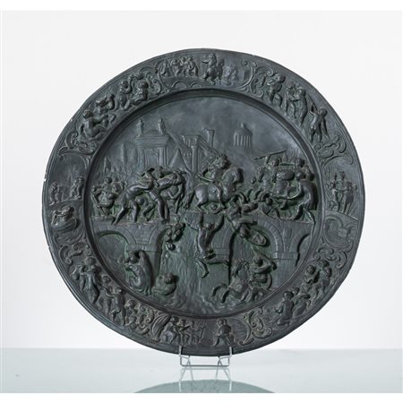 MANIFATTURA ITALIANA DEI PRIMI DEL '900, Grande piatto