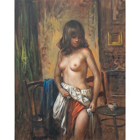 PITTORE DELLA SECONDA METÀ DEL XX SECOLO, Olio su tela