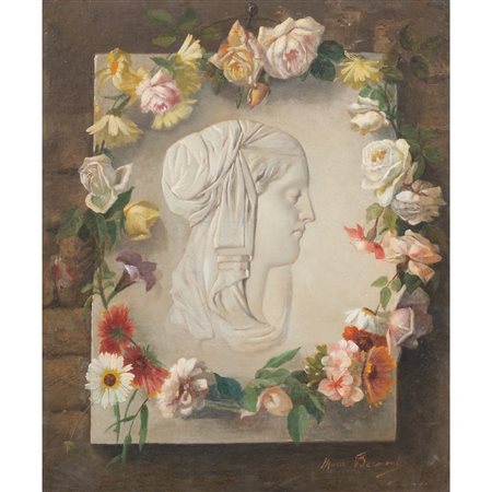 PITTORE FRANCESE DEI PRIMI DEL '900, Olio su tela