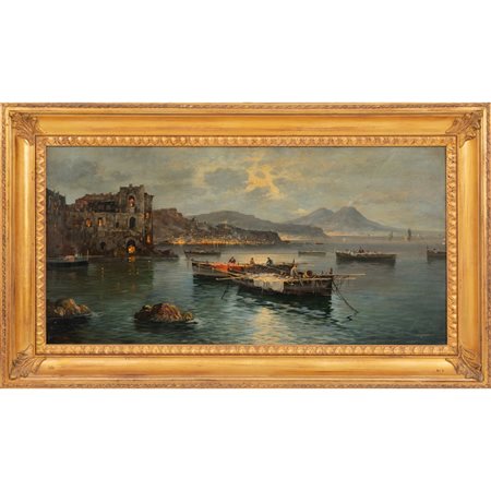 VINCENZO MONTELLA, Olio su tela