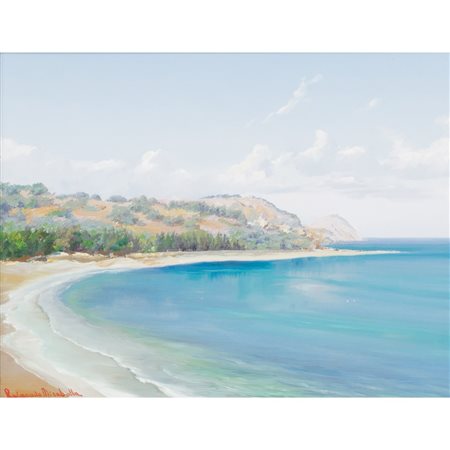 RAIMONDO MIRABELLA, Olio su cartone telato